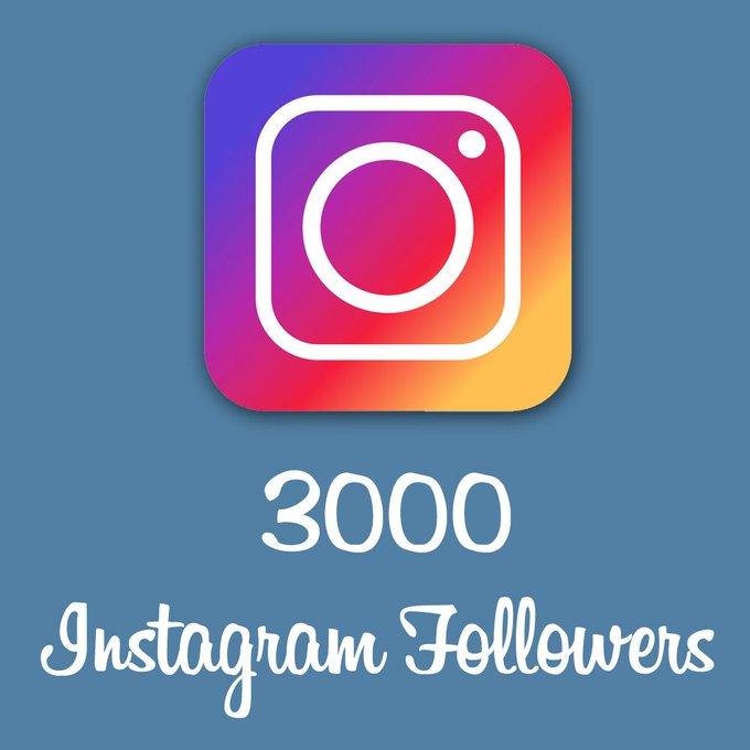 Buy 3000 Instagram Followers Online
