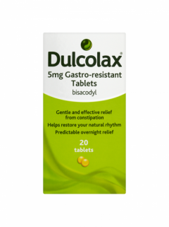 Buy Dulcolax 20 Tablets 5Mg Gastro-Resistant Tab