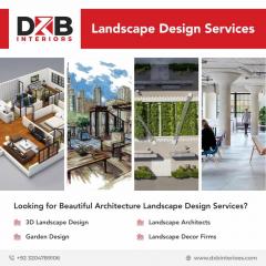Landscape Design Services In Lahore, Islamabad  