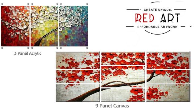 Canvas Art Gallery - Redart 5 Image