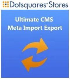Get Cms Meta Import Export Extension And Improve