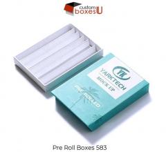 Logo Printed Cheap Pre Roll Joint Boxes In Londo
