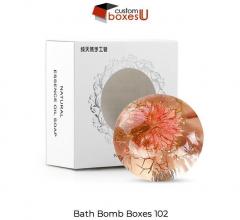 Printed Personalized Branded Bath Bomb Packaging