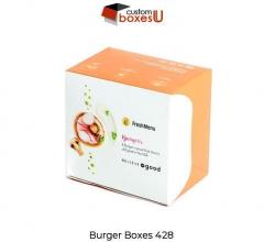 Cardboard Burger Boxes Available In All Sizes & 