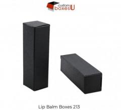 Lip Balm Boxes With Free Logo & Design In Usa
