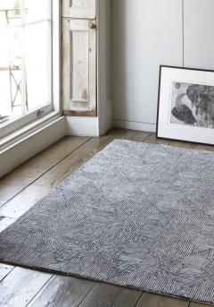 Camden Rug By Asiatic Carpets Colour Blackwhite