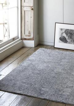 Camden Rug By Asiatic Carpets In Black-White Col