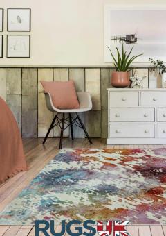 Amelie Rug By Asiatic Carpets In Am05 Watercolou