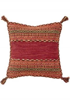 Kelim Cushion Covers By Oriental Weavers In Red 