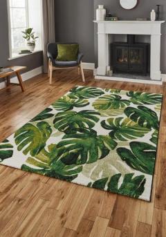 Havana Rug By Think Rugs In 8598 Green Colour