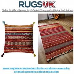 Kelim Cushion Covers By Oriental Weavers In Red