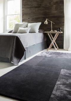 Tate Rug By Asiatic Carpets In Charcoal Colour