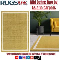 Albi Ochre Rug By Asiatic Carpets