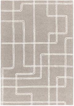 Ada Grey Rug By Asiatic Carpets