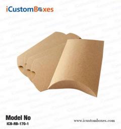 Buy Amazing Custom Pillow Boxes On Wholesale Rat