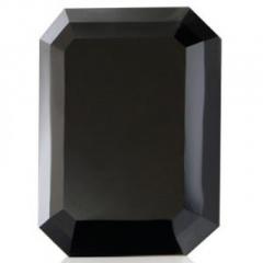 Buy Online Emerald-Cut Black Diamond, India