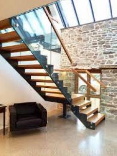 Bespoke Staircase Cornwall With Stunning Oak Tre
