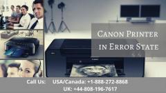 Solve Canon Printer Error State  Call 44-8081967