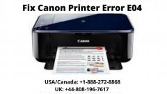 Solution To Fix Canon Printer Error E04  Call 44