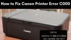 Steps To Fix Canon Printer Error C000  Call 44-8