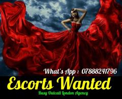 Outcall Escorts Wanted - Busy London Agency -Sta
