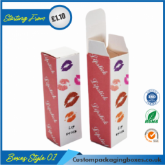 Custom Lipstick Lip Gloss Packaging Boxes