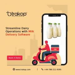 Milk Delivery Software - Trakop