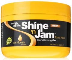 Ampro Shine N Jam Gel Extra Hold 8Oz