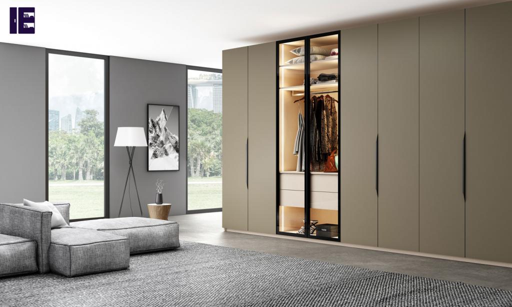 Fitted Wardrobe Made to Measure Wardrobes Built in Wardrobe with Tv 6 Image