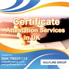 Certificate Attestation Services In Uk