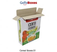 Buy Custom Cereal Box Packaging According To You