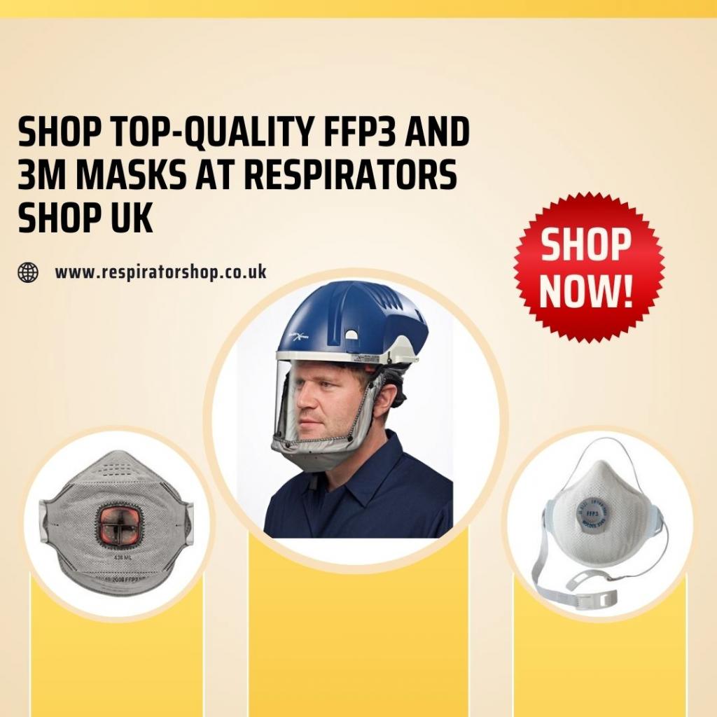 Shop Top-Quality FFP3 and 3M Masks at Respirators Shop UK 2 Image