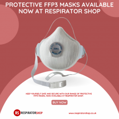 Protective Ffp3 Masks Available Now At Respirato