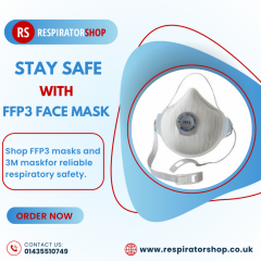 Stay Safe With Ffp3 Face Mask  Respirator Shop U