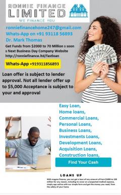 Are You In Need Of Financial Assistance