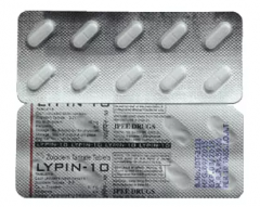 Buy Lypin 10Mg Tablet Online To Treat Insomnia