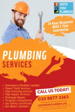 Emergency plumber in London
