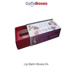 Attractive Packaging Of Lip Balm Boxes Wholesale