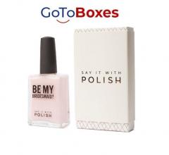 Creative Nail Polish Boxes Packaging With Free S
