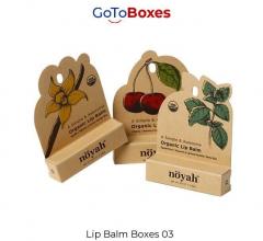 Get Customized Wholesale Lip Balm Boxes With Fre