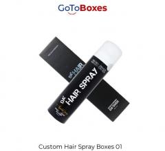 Get High-Quality Custom Hairspray Packaging Boxe