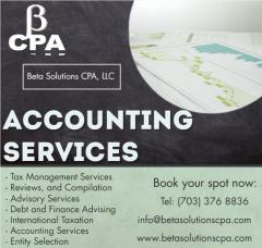 Exceptional Cpa Services In Tysons  Beta Solutio