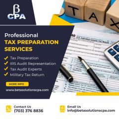 Tax Preparation Services In Tysons  Professional