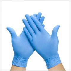 Blue Nitrile Gloves Small - Box Of 100
