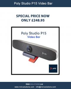 Poly Studio P15 Video Bar - Reduced In Price - 2
