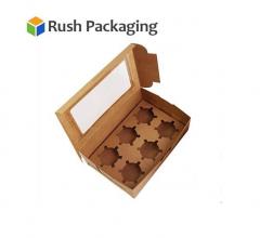 High Quality Of Cupcake Boxes At Rush Packaging