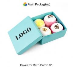 Get Custom Bath Bomb Boxes On Wholesale Rate
