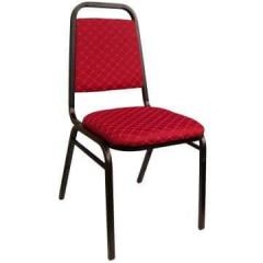 Padded Folding Chair Red