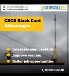 Cscs Black Card - Constructionduty