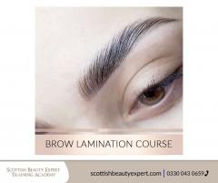 Brow Lamination Course - Scottish Beauty Expert
